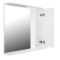 Зеркало-шкаф Loranto Палермо 700х150х700 правый, белый (CS00090465) CS00090465