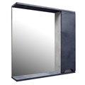 Зеркало-шкаф Loranto Florena 70 700х135х600 правый, темный бетон (CS00090037) CS00090037