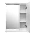 Зеркало-шкаф Loranto Палермо 550х150х700 правый, белый (CS00092513) CS00092513