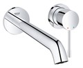 Смеситель для раковины GROHE Essence+ на 2 отверстия (вынос 230 мм), внешняя часть, хром (19967001) 19967001