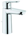 Смеситель для раковины GROHE BauEdge с донным клапаном, M-Size, хром (23758000) 23758000