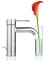 Смеситель для раковины GROHE Essence+ с низким изливом и донным клапаном, хром (23589001) 23589001