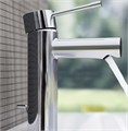 Смеситель для раковины с донным клапаном и низким изливом Grohe Essence+ Хром (32898001) 32898001