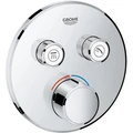 29145000 Grohtherm SmartControl Внешняя часть смесителя на 2 выхода, хром 29145000