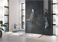 Душевой набор GROHE Rainshower SmartActive 130, 3 вида струй, белая луна (26576LS0) 26576LS0