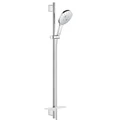 RainShower SmartActive 150 Душевой гарнитур III, душевая штанга 900 мм, шланг 1750 мм, 9,5 л/мин, полочка, хром 26594000