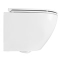 Унитаз подвесной Azario Grado 490х370х360 безободковый с быстросъемным сиденьем микролифт (AZ-0046 -N) AZ-0046N