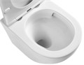 Унитаз подвесной Azario Grado 370х490х360 безободковый, система смыва "Торнадо", в комплекте с быстросъемным сидением "Микролифт" (AZ-0046-UQ) AZ-0046-UQ1