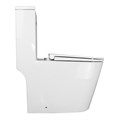 Унитаз-моноблок Azario Scala 360х690х790 безободковый, слив "Торнадо", с быстросъемным сиденьем  микролифт (AZ-8101) AZ-8101