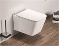 Унитаз подвесной Azario NOVA 530х350х360 безободковый, с ультра тонким сиденьем микролифт, белый (AZ-2216-SP) AZ-2216-SP