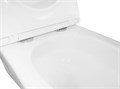 Унитаз подвесной Azario Trevi 495х360х390 безободковый, слив "Скрытое Торнадо", в комплекте с сидением микролифт, белый (AZ-0093UQ3) AZ-0093UQ3