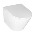 Унитаз подвесной Azario Teramo 480х365х360 безободковый, в комплекте с сидением микролифт, белый (AZ-0053 SP) AZ-0053 SP