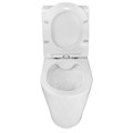 Унитаз-компакт Azario Flin 365х590х790 напольный, безободковый с быстросъемным сиденьем микролифт (AZ-1363C) AZ-1363C