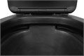 Унитаз-компакт Azario Black Queen 370х605х800 безободковый, с быстросъемным сиденьем микролифт, черный матовый (AZ-8380) AZ-8380