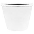 Унитаз подвесной Azario UNO 365х485х365 безободковый, в комплекте с быстросъемным сиденьем микролифт (AZ-2380) AZ-2380