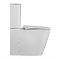 Унитаз-компакт Azario ESCONDA 355х620х805 напольный, безободковый, слив "Торнадо", в комплекте с быстросъемным сиденьем микролифт (AZ-1255A) AZ-1255A