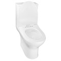 Унитаз-компакт Azario Mist 385х610х800 напольный, безободковый, с быстросъемным сиденьем микролифт (AZ-45) AZ-45