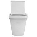 Унитаз-компакт Azario Candy 370х620х780 напольный, безободковый, в комплекте с бачком и сиденьем микролифт (AZ-1503B) AZ-1503B