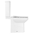 Унитаз-компакт Azario Wandy 350х614х795 напольный, безободковый, с быстросъемным сиденьем микролифт (AZ-56D) AZ-56D