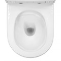 Унитаз-компакт Azario Verona 360х660х800, напольный, безободковый, система смыва "Торнадо", в комплекте с быстросъемным сиденьем микролифт (AZ-8301) AZ-8301