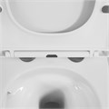 Унитаз подвесной Azario Blanco 360х490х360 безободковый, система слива "Торнадо", быстросъемное сиденье микролифт (AZ-9003WT) AZ-9003WT