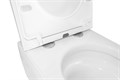 Унитаз подвесной Azario NEMI 530х360х360 безободковый, система слива "скрытое Торнадо", с быстросъемным сиденьем микролифт (AZ-1293WH) AZ-1293WH