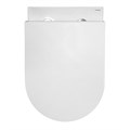 Унитаз подвесной Azario NEMI 530х360х360 безободковый, система слива "скрытое Торнадо", с быстросъемным сиденьем микролифт (AZ-1293WH) AZ-1293WH