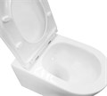 Унитаз подвесной Azario NOVE 360х530х365 безободковый, система смыва "Торнадо", быстросъемное сиденье микролифт (AZ-9312T) AZ-9312T