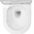 Унитаз подвесной Azario NOVE 360х530х365 безободковый, система смыва "Торнадо", быстросъемное сиденье микролифт (AZ-9312T) AZ-9312T