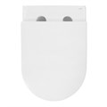 Унитаз подвесной Azario NOVE 360х530х365 безободковый, система смыва "Торнадо", быстросъемное сиденье микролифт (AZ-9312T) AZ-9312T