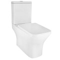 Унитаз-компакт Azario Mari 360х700х805 напольный, безободковый, слив Tornado, в комплекте с быстросъемным сиденьем микролифт (AZ-79143T) AZ-79143T