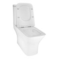 Унитаз-компакт Azario Mari 360х700х805 напольный, безободковый, слив Tornado, в комплекте с быстросъемным сиденьем микролифт (AZ-79143T) AZ-79143T