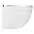 Унитаз подвесной Azario Fora 368х530х410 безободковый, с системой смыва "Скрытое Торнадо", в комплекте с быстросъемным сиденьем микролифт (AZ-0017-UQ3) AZ-0017-UQ3