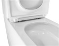 Унитаз-компакт Azario Etéreo 640х370х810 напольный, безободковый, система смыва "Скрытое Торнадо", с быстросъемным сиденьем микролифт (AZ-8203) AZ-8203
