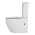 Унитаз напольный Azario Blanco безободковый, в комплекте с бачком и сиденьем микролифт, дюропласт 820*630*360 (AZ-T003B-R) AZ-T003B-R
