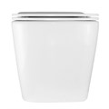 Унитаз подвесной Azario Cascad M 490x345x325 безободковый, система смыва "Скрытое Торнадо", с быстросъемным сиденьем микролифт (AZ-10002) AZ-10002