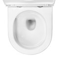 Унитаз подвесной Azario VELA 360х480х360 безободковый, система смыва "Торнадо", с быстросъемным сиденьем микролифт (AZ-2480) AZ-2480