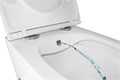Унитаз подвесной Azario Grado 365х495х365 безободковый, с функцией биде, с быстросъемным сиденьем микролифт (AZ-046E-NR) AZ-046E-NR
