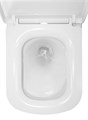 Унитаз подвесной Azario Vesper 360х510х365 безободковый, слив "Скрытое Торнадо", с быстросъемным сиденьем микролифт (AZ-1373WH) AZ-1373WH