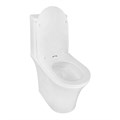 Унитаз-компакт Azario Vois 380х640х785 напольный, безободковый, в комплекте с быстросъемным сиденьем микролифт (AZ-1343В) AZ-1343В