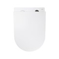 Унитаз подвесной Azario RUMBA 360х520х365 безободковый, система смыва "Скрытое Торнадо", с быстросъемным сиденьем "Микролифт" (AZ-5175T-WHT) AZ-5175T-WHT