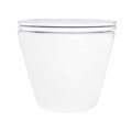 Унитаз подвесной Azario SONGO 360х520х365 безободковый, система смыва "Скрытое Торнадо", с быстросъемным сиденьем "Микролифт" (AZ-5180T-WHT) AZ-5180T-WHT