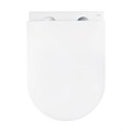 Унитаз подвесной Azario SONGO 360х520х365 безободковый, система смыва "Скрытое Торнадо", с быстросъемным сиденьем "Микролифт" (AZ-5180T-WHT) AZ-5180T-WHT