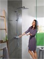 Душевая колонна Hansgrohe Crometta E 240 1jet с термостатом (27271000) 27271000