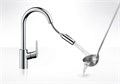 Hansgrohe 31815000 Focus Смеситель для кухни 240, однорычажный, с выдвижным душем, 1/2 31815000
