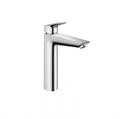 Смеситель для раковины Hansgrohe Logis 190, со сливным гарнитуром, однорычажный, хром (71090000) 71090000