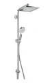 27289000 Crometta E 240 1jet Showerpipe Reno EcoSmart 9 л/мин душевая система без смесителя 27289000