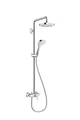 27258400 Croma Select E 180 2jet Showerpipe с однорычажным смесителем 27258400