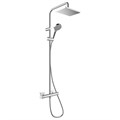Душевая колонна Hansgrohe Vernis Shape с термостатом, хром (26286000) 26286000