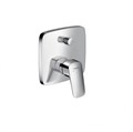 Смеситель для ванны Hansgrohe Logis, скрытый монтаж, однорычажный, хром (71405000) 71405000